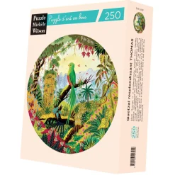 Resplandeciente Quetzal de Alain Thomas - Puzzle Michèle Wilson