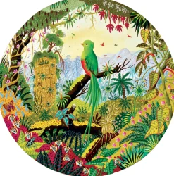 Resplandeciente Quetzal de Alain Thomas - Puzzle Michèle Wilson
