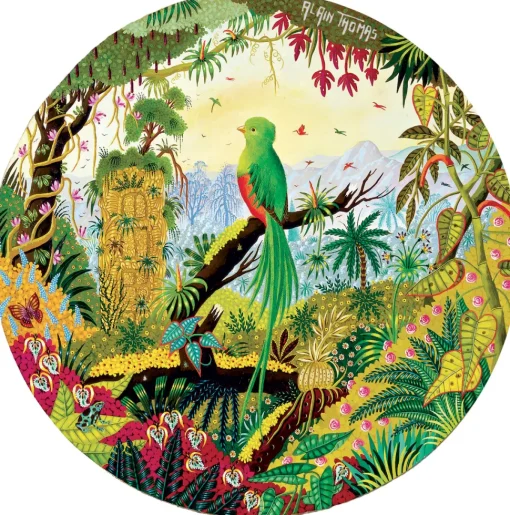 Resplandeciente Quetzal de Alain Thomas - Puzzle Michèle Wilson