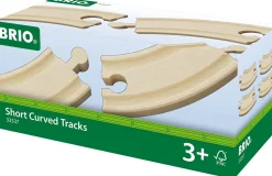 Rieles curvos pequeños de 90 mm - Brio