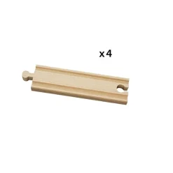 Rieles rectos medianos 144 mm - Brio