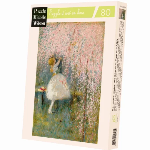 Romance bajo el árbol de la flor Picard - Puzzle Michèle Wilson