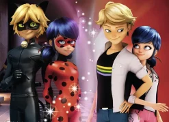 Rompecabezas Adrien y Marinette 100 piezas - Nathan