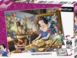 Rompecabezas Blanche neige 60 piezas - Nathan