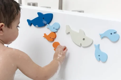 Rompecabezas de baño - Tiburones - Quut