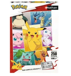 Rompecabezas de tipos de Pokémon 250 piezas - Nathan