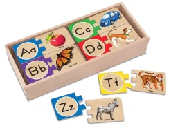 Rompecabezas del alfabeto inglés - Melissa & Doug