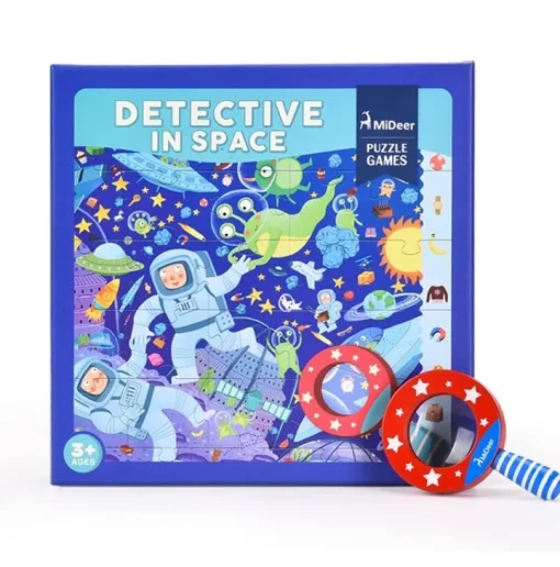 Rompecabezas del detective del espacio - Mideer