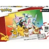 Rompecabezas Evoli y sus evoluciones 150 piezas - Nathan