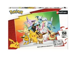 Rompecabezas Evoli y sus evoluciones 150 piezas - Nathan