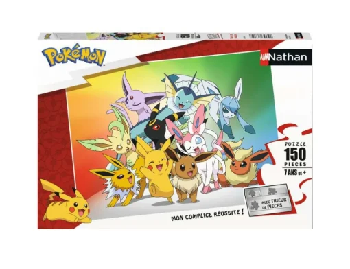 Rompecabezas Evoli y sus evoluciones 150 piezas - Nathan
