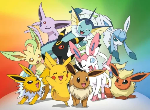 Rompecabezas Evoli y sus evoluciones 150 piezas - Nathan