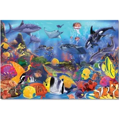 Rompecabezas gigante del fondo marino - Melissa & Doug