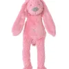 Rosa musical de peluche Lapin Richie - Happy Horse