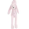 Rosa pálido musical de peluche Lapin Richie - Happy Horse