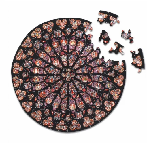 Rosetón de Notre Dame siglo XIII - Puzzle Michèle Wilson