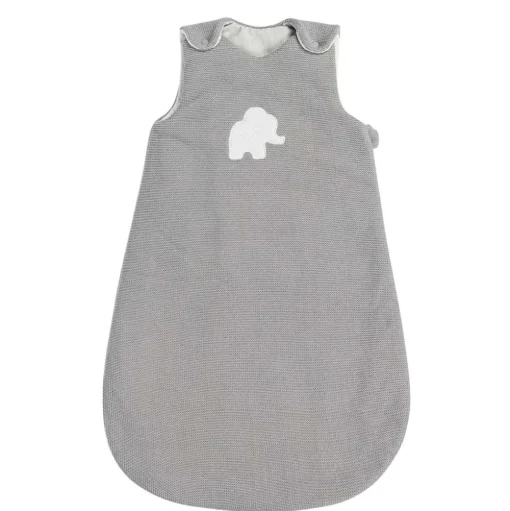 Saco de dormir de punto gris de 70 cm - Nattou