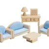 Salón de madera natural - Plan Toys
