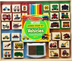 Sellos de vehículos - Melissa & Doug
