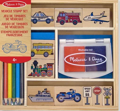 Sellos de vehículos - Melissa & Doug