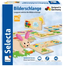 Serpiente de imágenes, juego de correspondencias - Selecta