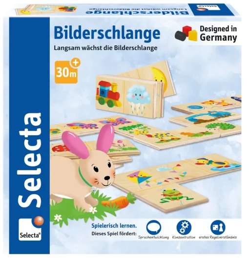 Serpiente de imágenes, juego de correspondencias - Selecta