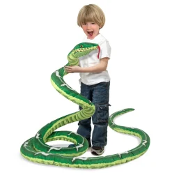 Serpiente de peluche gigante de 4 metros - Melissa & Doug