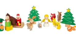 Set Bosque Navideño con Animales - Small foot company