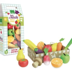 Set de frutas y verduras Día de mercado - Vilac