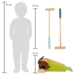Set de minigolf infantil Topo - Small foot company