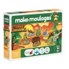 Set de moldeado Mundo de los dinosaurios - Mako Créations