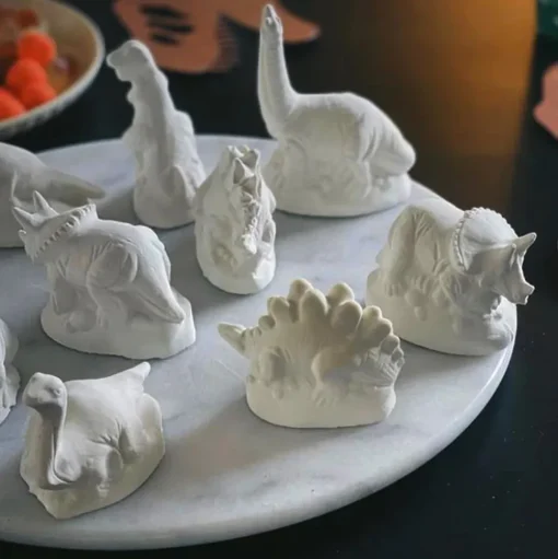 Set de moldeado Mundo de los dinosaurios - Mako Créations