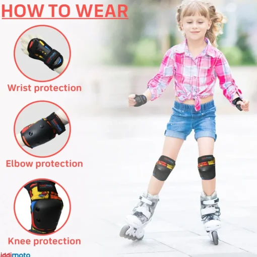 Set de protección infantil Comic S - Kiddimoto