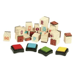 Set de sellos Mi primera tienda de impresión - Vilac