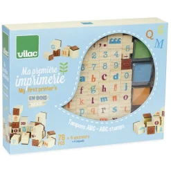 Set de sellos Mi primera tienda de impresión - Vilac