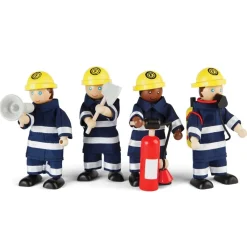 Set muñecos bomberos - Bigjigs Toys