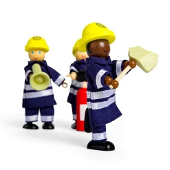 Set muñecos bomberos - Bigjigs Toys