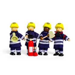 Set muñecos bomberos - Bigjigs Toys
