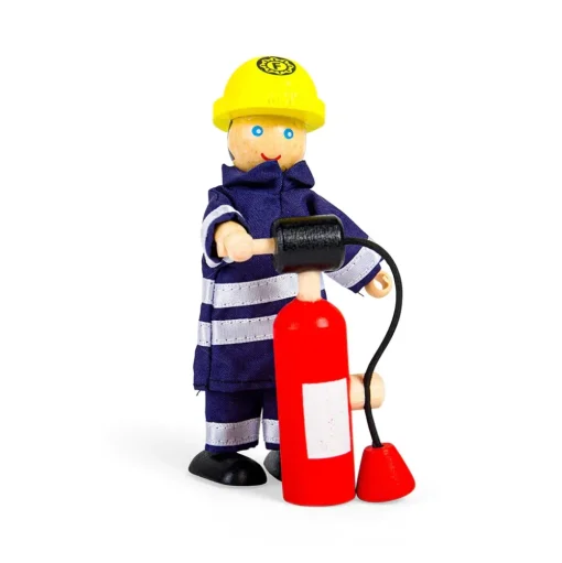 Set muñecos bomberos - Bigjigs Toys