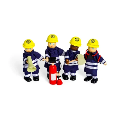 Set muñecos bomberos - Bigjigs Toys
