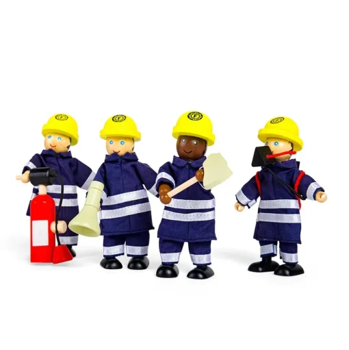 Set muñecos bomberos - Bigjigs Toys
