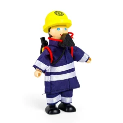 Set muñecos bomberos - Bigjigs Toys
