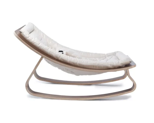 Silla de bebé LEVO en nogal - Blanco - Charlie Crane