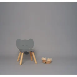 Silla elefante de madera JaBaDaBaDo