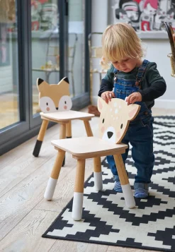 Silla infantil de madera Ciervo de 30 x 30 x 47,5 cm - Tender Leaf Toys