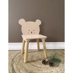 Silla oso de madera JaBaDaBaDo