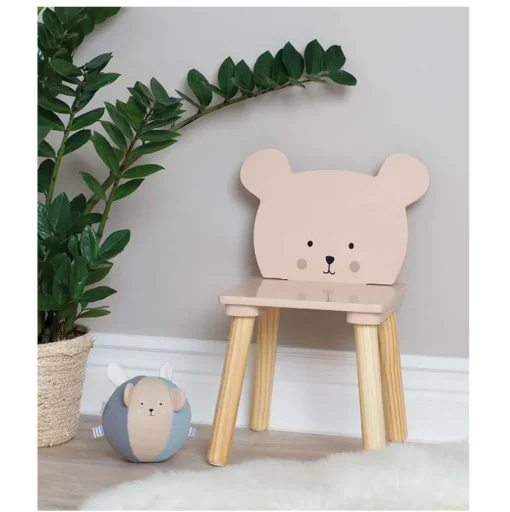 Silla oso de madera JaBaDaBaDo