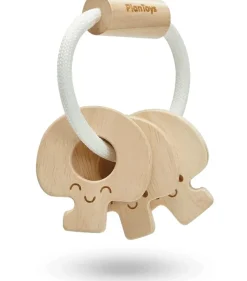 Sonajero natural para llaves - Plan Toys