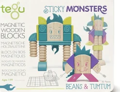 Sticky Monsters Frijoles y Tumtum - Tegu