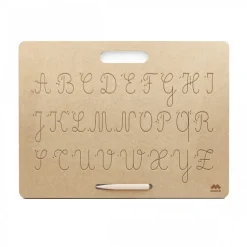 Tabla de escritura cursiva Montessori - Mazafran
